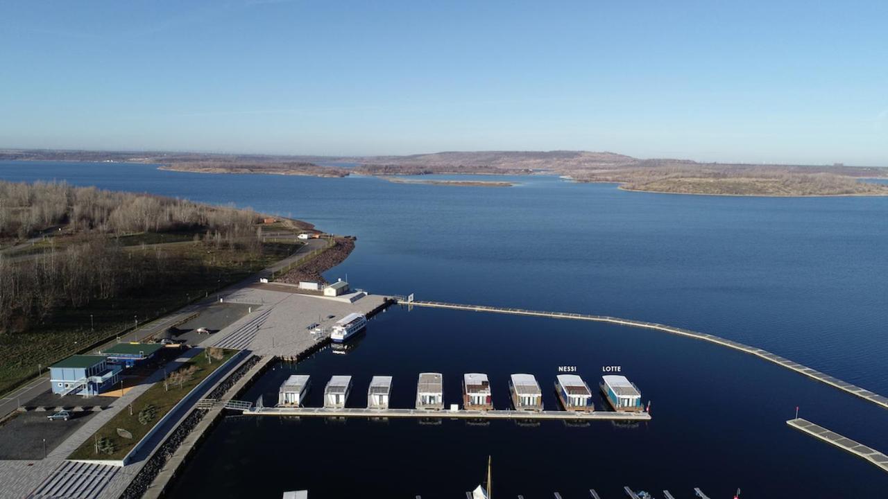 Hausboote Marina Braunsbedra Villa Eksteriør bilde