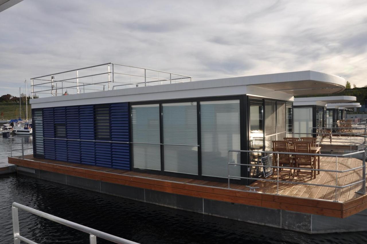 Hausboote Marina Braunsbedra Villa Eksteriør bilde
